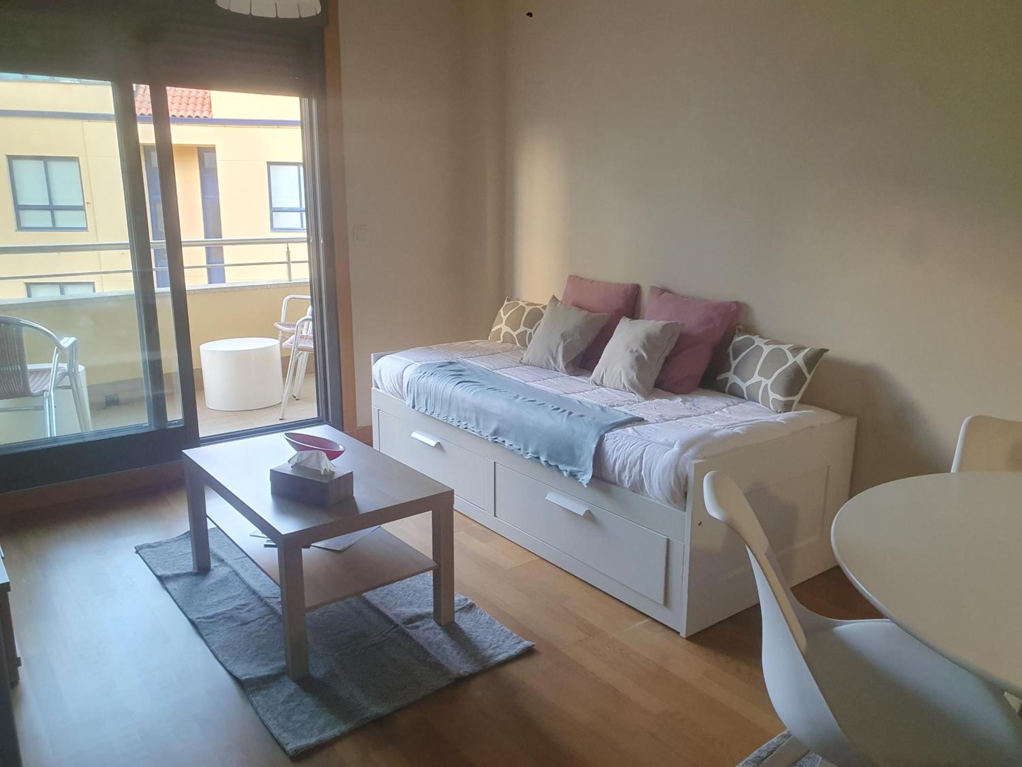 Apartamento En Urbanizacion Con Piscina En Playa De Silgar Sanxenxo Luaran gambar