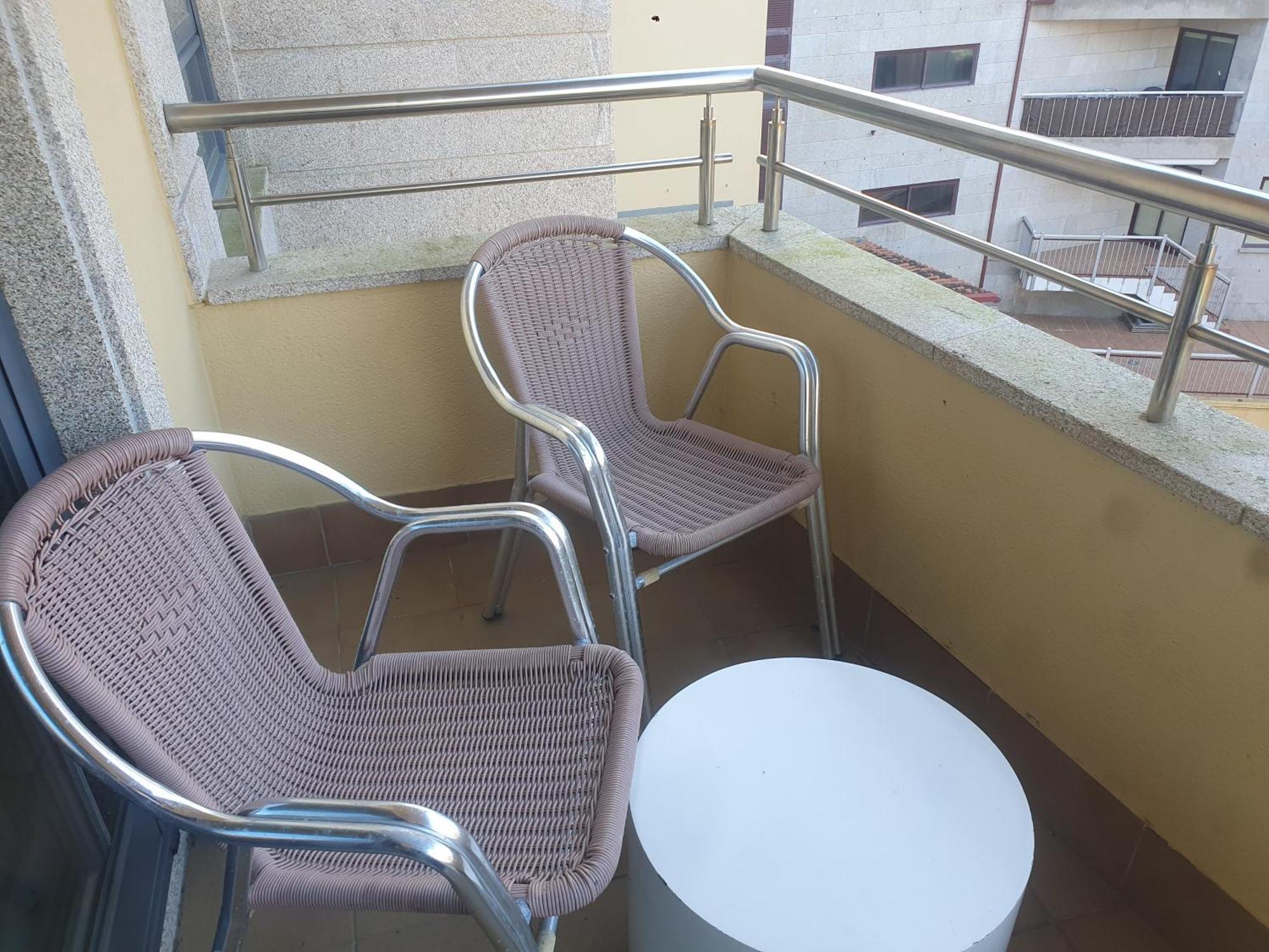 Apartamento En Urbanizacion Con Piscina En Playa De Silgar Sanxenxo Luaran gambar