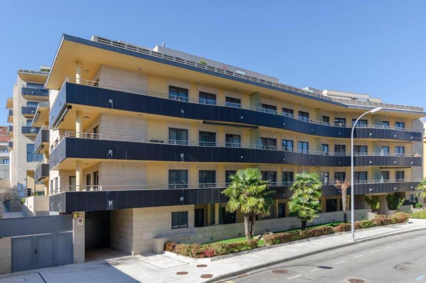 Apartamento En Urbanizacion Con Piscina En Playa De Silgar Sanxenxo Luaran gambar